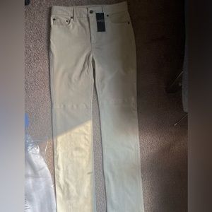 BNWT LAUREN RALPH LAUREN SIZE 4 Beige Pants